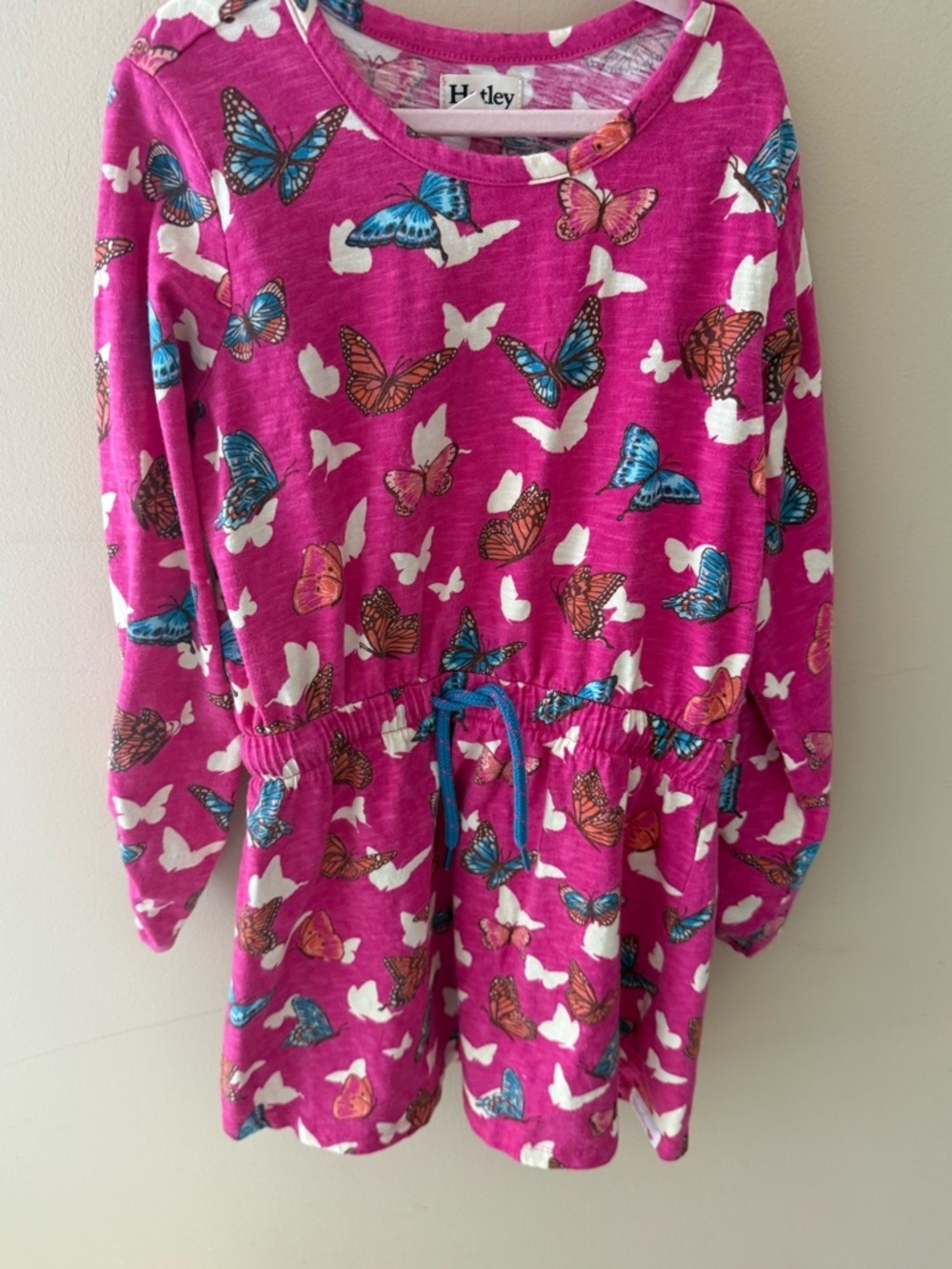 Hartley Pop Out Butterflies Cinched Waist Dress girls size 8